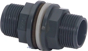 PVC Table Duct With Male Thread 3 PVC Table Duct With Male Thread