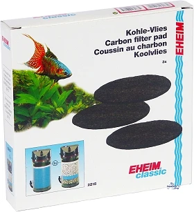 EHEIM Active Carbon Pads For 2215 3 EHEIM Active Carbon Pads For 2215