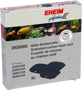 EHEIM Active Carbon Pads For Professionel/eXperience 3 EHEIM Active Carbon Pads For Professionel/eXperience