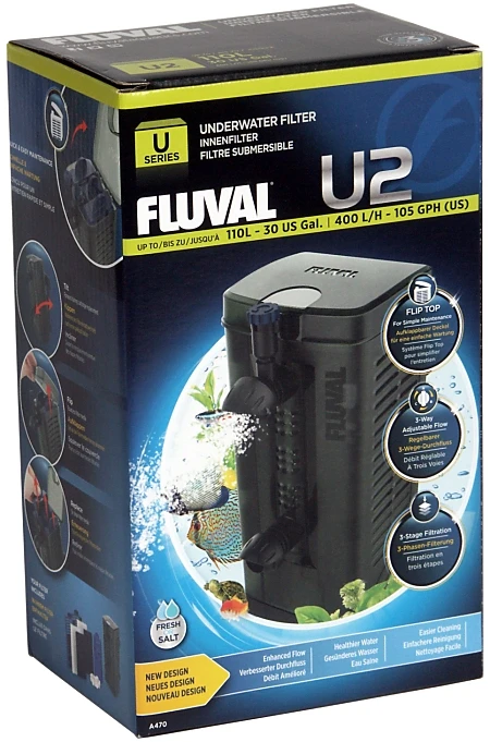 Fluval Aquarium Internal Filter U2 3 Fluval Aquarium Internal Filter U2